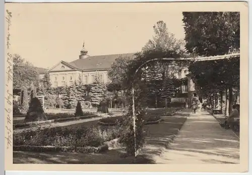 (17735) AK Bad Kissingen, Regentenbau u. Rosengarten 1940