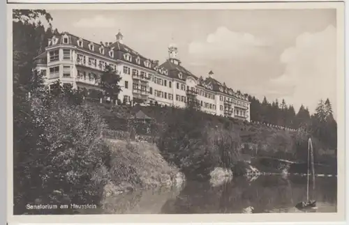 (17128) Foto AK Deggendorf, Sanatorium am Hausstein 1934