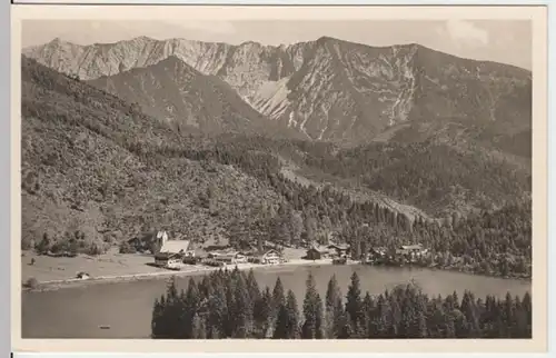 (16990) Foto AK Spitzingsee, Sonnwendjoch, St. Bernhard, Wurzhütte 1953