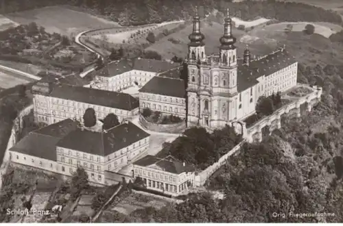 (1548) Foto AK Bad Staffelstein, Kloster Banz, Luftbild