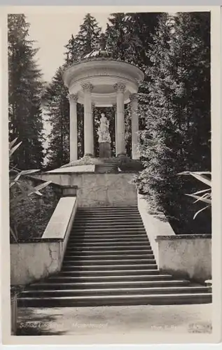 (15146) Foto AK Ettal, Schloss Linderhof, Musentempel, vor 1945