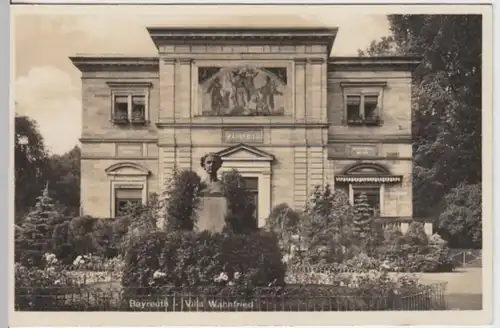(14959) Foto AK Bayreuth, Villa Wahnfried, vor 1945