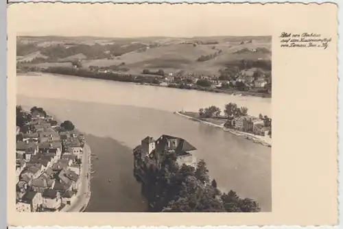 (14936) Foto AK Passau, Unterhaus, Zusammenfluss, um 1935