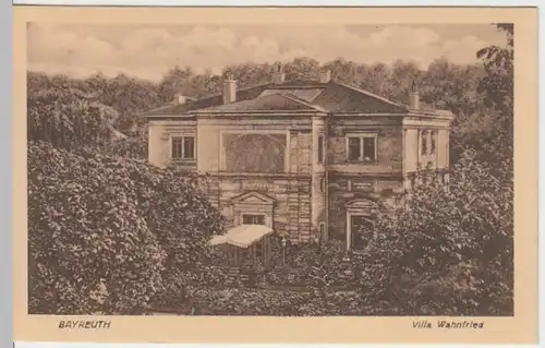 (14802) AK Bayreuth, Villa Wahnfried, vor 1945
