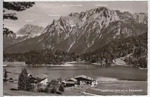 (13749) Foto AK Lautersee, Karwendel, nach 1945