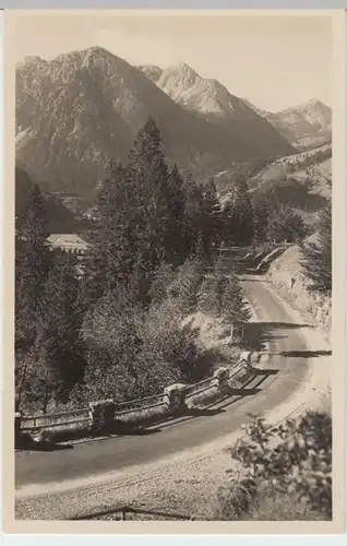 (13566) Foto AK Ostrachtal, Breitenberg, Rotspitze 1935