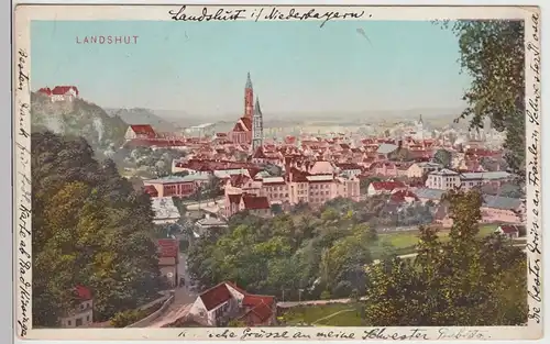 (115745) AK Landshut, Totale 1910