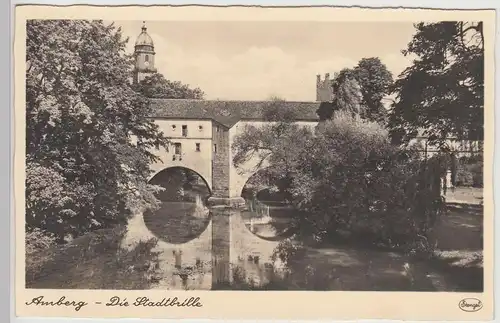 (115636) Foto AK Amberg, Stadtbrille 1930er