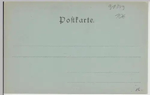 (115449) AK Egloffstein, Partie, Mondscheinkarte um 1900