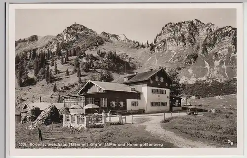 (114890) Foto AK Bodenschneidhaus m. Hohenpeißenberg 1950er