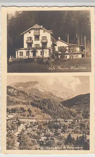 (114180) Foto AK Berchtesgaden, Café-Pension Waldlust 1930er