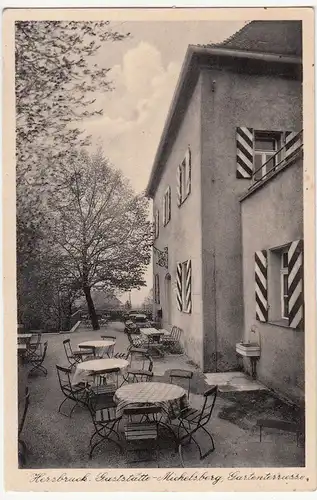 (113797) AK Hersbruck, Gaststätte Michelsberg