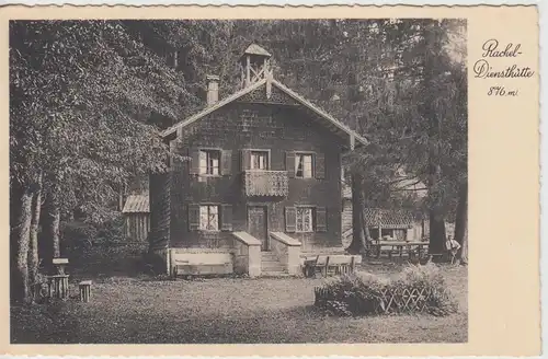 (113686) AK Rachel Diensthütte, vor 1945