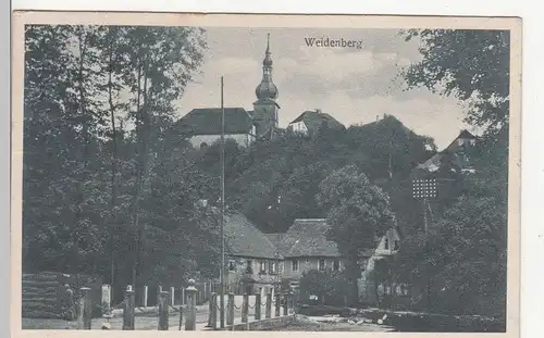 (113249) AK Weidenberg, Oberfranken, Kirche 1926