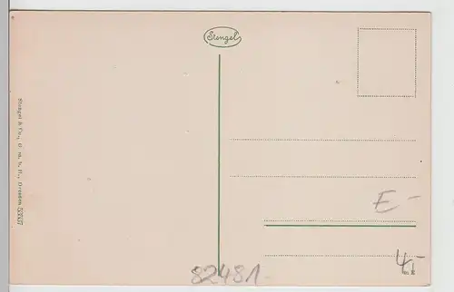 (113171) AK Mittenwald, Hotel zur Post, Oberer Markt, vor 1945