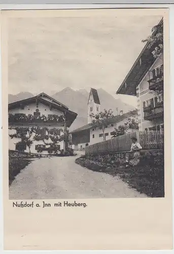 (112589) AK Nußdorf am Inn, Heuberg, St. Vitus