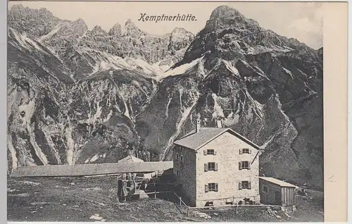 (112353) AK Kemptner Hütte, um 1906