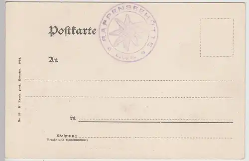 (112348) AK Heilbronner Weg, Kleine Steinscharte, um 1904