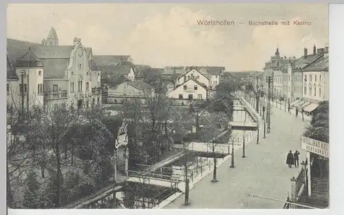 (111836) AK Bad Wörishofen, Bachstraße, Casino 1913