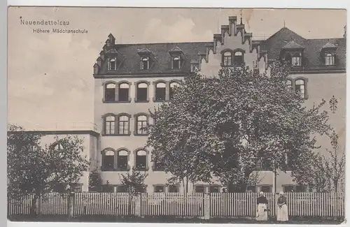 (109368) AK Neuendettelsau, Höhere Mädchenschule 1928