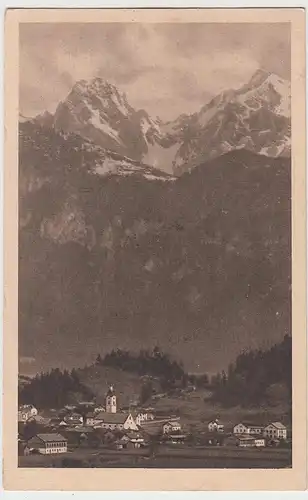 (109322) AK Oberaudorf mit Elmauerhalt 1919