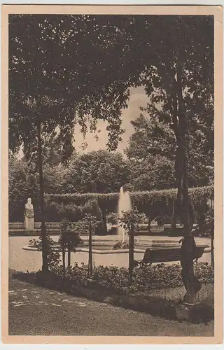 (108996) AK Bad Reichenhall, Kurpark 1919