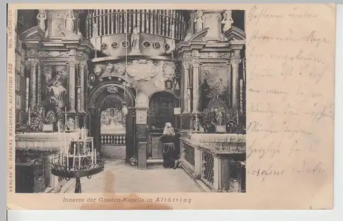 (108892) AK Altötting, Gnadenkapelle, Inneres 1904