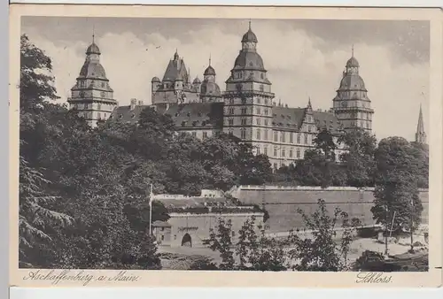 (108887) AK Aschaffenburg, Schloss 1933