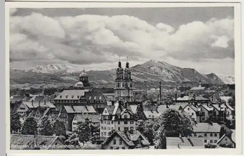 (10845) AK Kempten im Allgäu, Panorama vor 1945