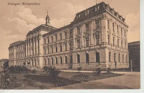 (107839) AK Erlangen, Kollegienhaus 1922