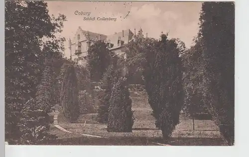 (107394) AK Coburg, Schloss Callenberg, 1915