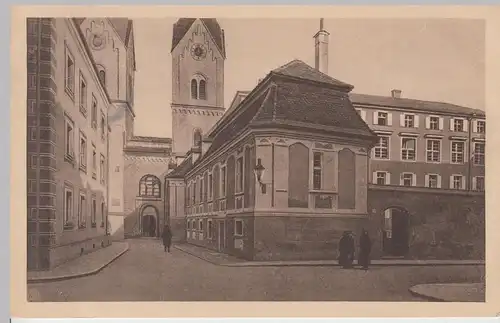 (107369) AK Kloster Niedernburg, Institut, Rokokoflügel u. Westfront 1930er