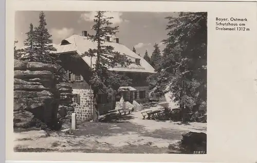 (107368) Foto AK Schutzhaus am Dreisessel, 1942