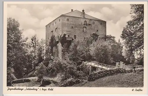 (107366) Foto AK Saldenburg, Jugendherberge vor 1945