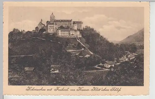 (107268) AK Aschau im Chiemgau, Schloss Hohenaschau 1916