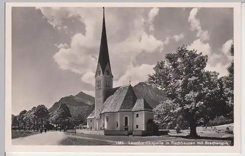 (107259) Foto AK Fischhausen, Leonhardtkapelle, 1974