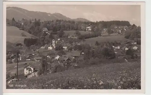 (107245) Foto AK Bad Kohlgrub, Gesamtansicht, 1941