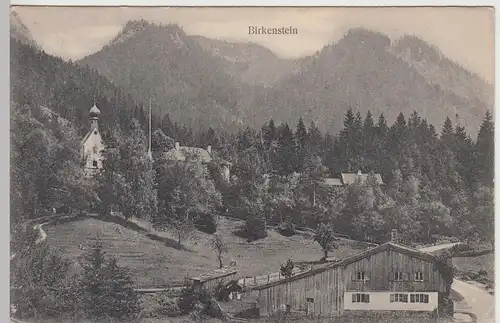 (107198) AK Birkenstein (Fischbachau), 1924