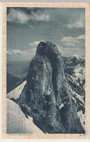 (107009) AK Kampenwand, Gipfel 1916