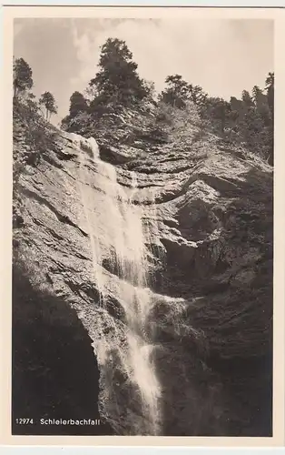 (106975) Foto AK Bad Hindelang, Schleierfall, vor 1945