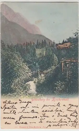 (106827) AK Jettenberg bei Reichenhall, 1899