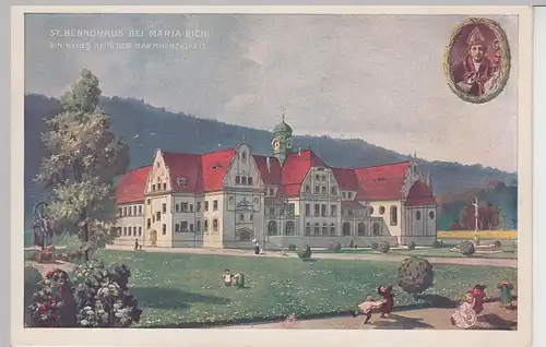 (106284) AK St. Bennohaus bei Maria Eich, um 1910