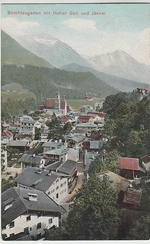 (106088) AK Berchtesgaden, Hoher Göll, Jänner, Feldpost 1915