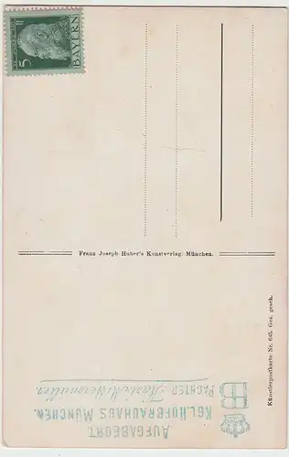 (106025) Künstler AK Münchner Kindl, um 1911