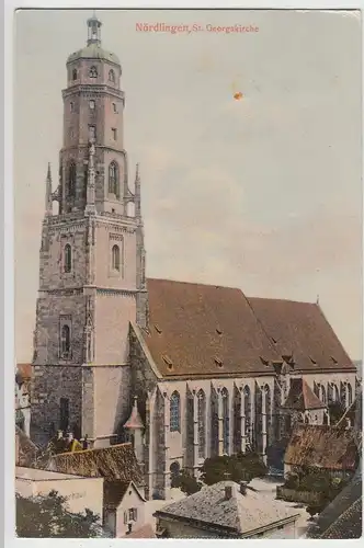 (105897) AK Nördlingen, St. Georgs Kirche 1907