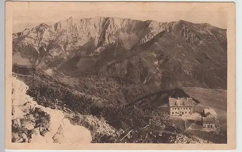 (105857) AK Rotwandhaus mit Sonnwendjoch, 1920