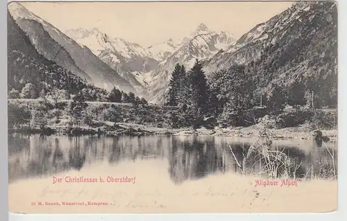 (105850) AK Christlessee bei Oberstdorf, 1905