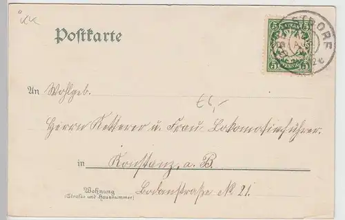 (105848) AK Freibergsee bei Oberstdorf, 1907