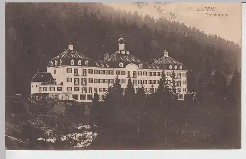 (105651) AK Schaufling, Sanatorium am Hausstein, 1917
