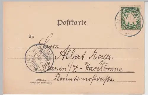 (105630) AK Nonn bei Bad Reichenhall, 1902